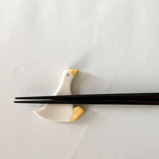 アヒル　箸置き　numanekko