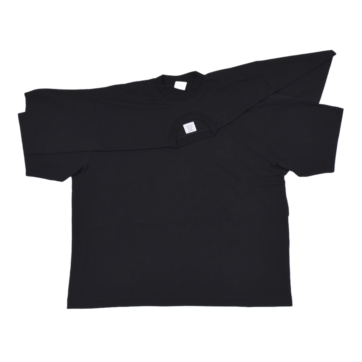 VETEMENTS】DOUBLE LAYERED T-SHIRT | AYIN