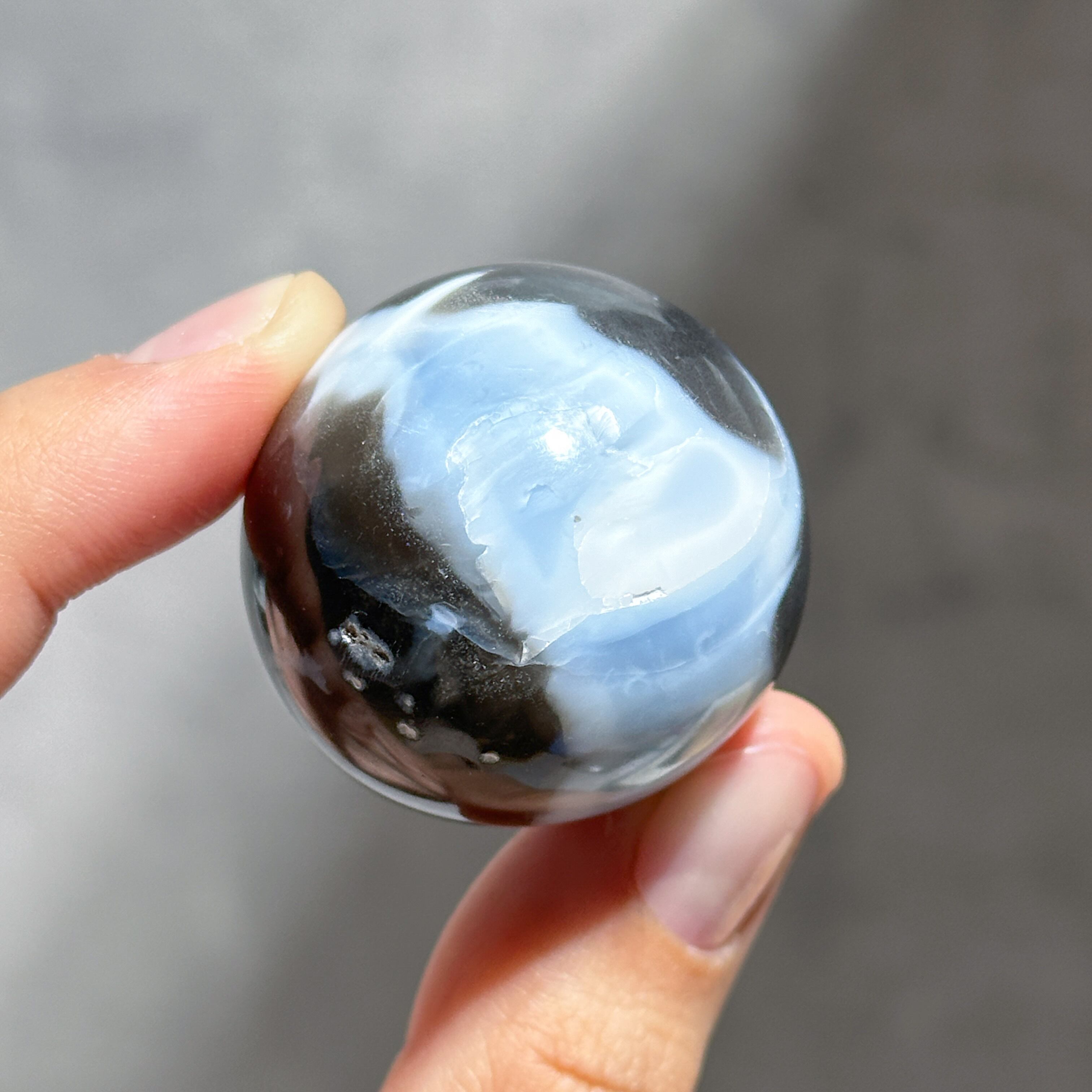 ブルーオパール スフィア14◇ Blue Opal ◇ 天然石・鉱物