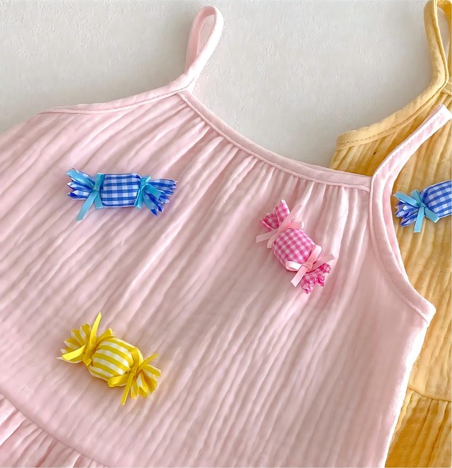 【セット】キャンディフリルキャミソールショートパンツセットアップ - 8