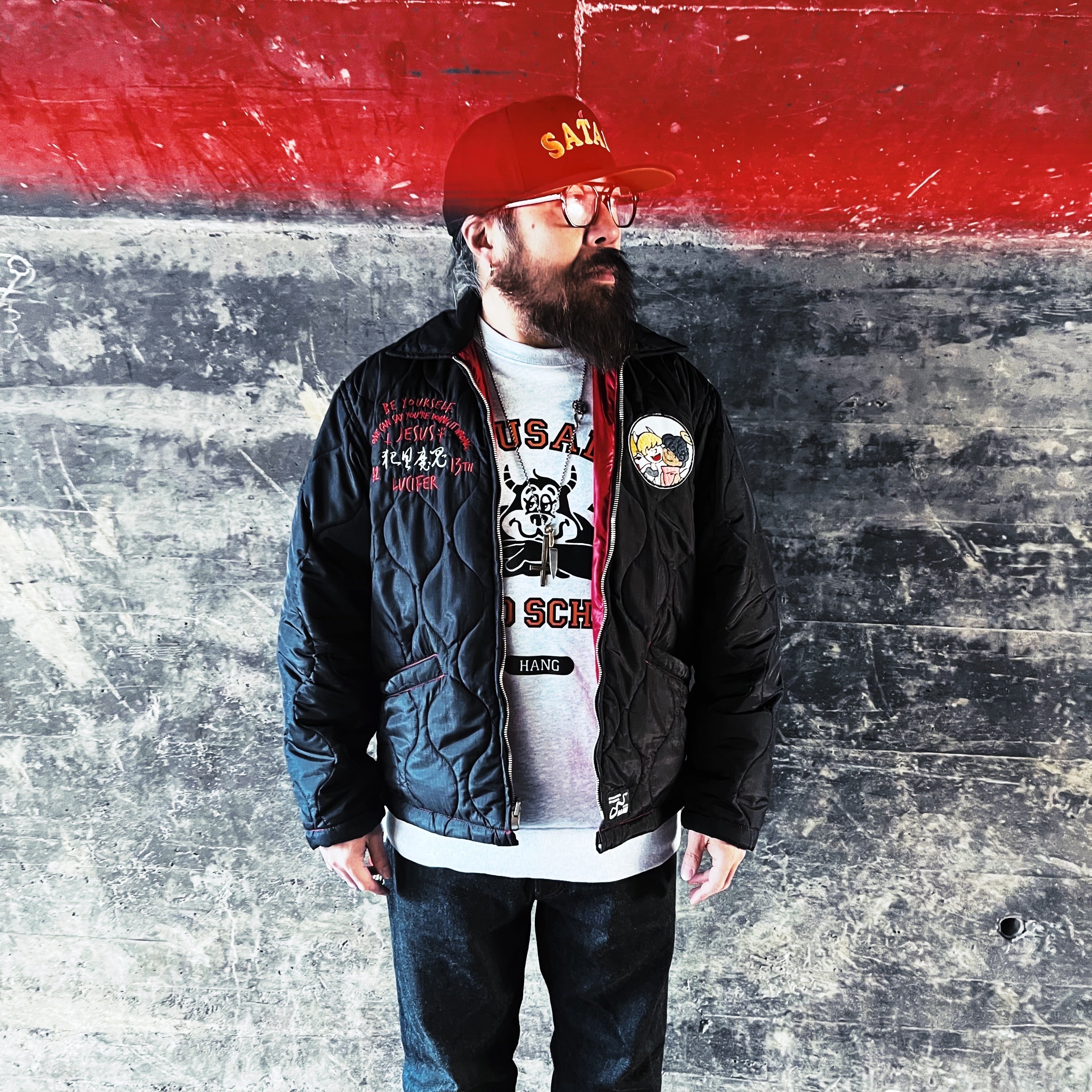 HANG】犯具魔鬼 Quilting Vietnam Jacket | SICKSICKSICK