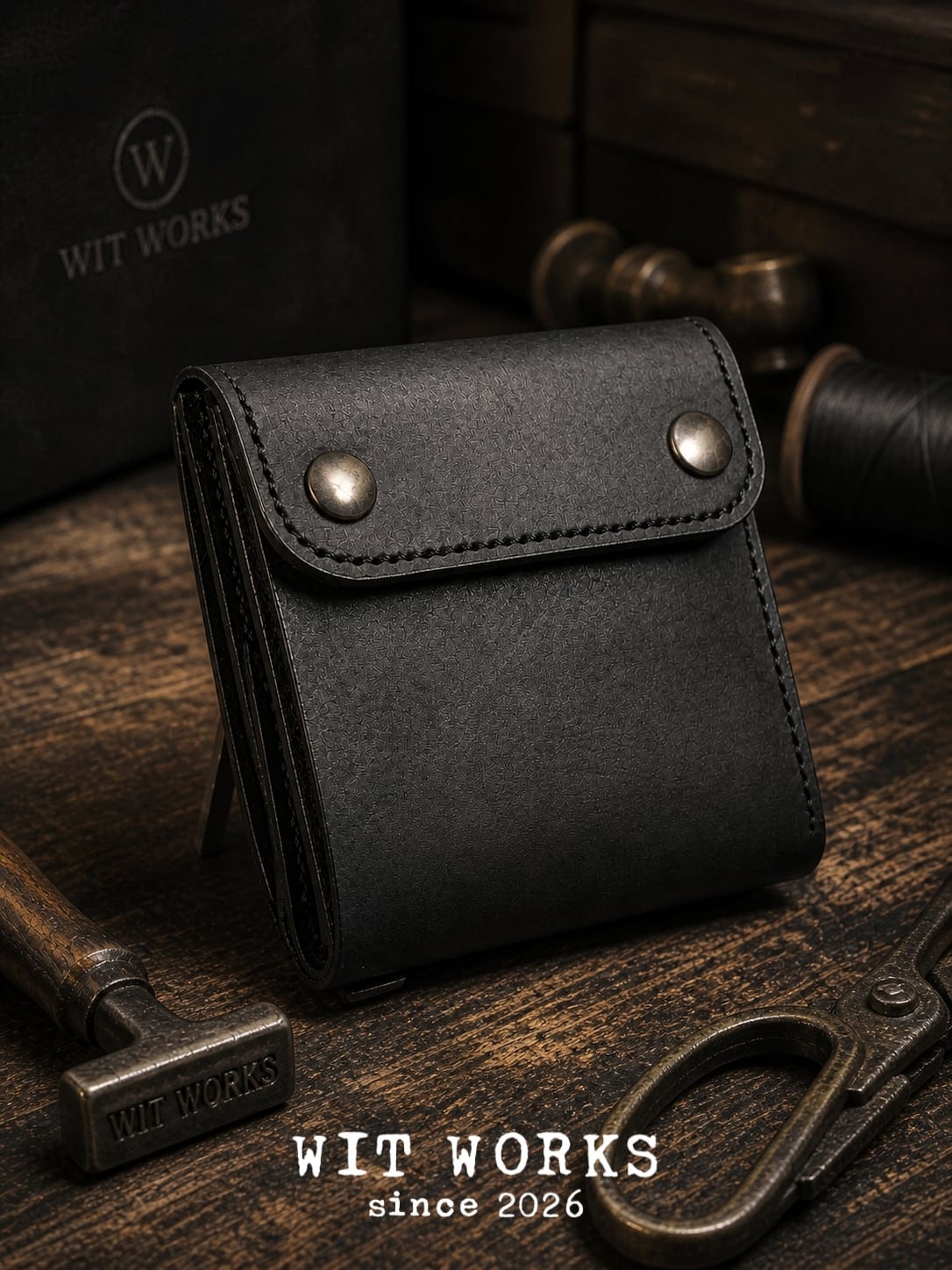 gufo】三つ折りレザーウォレット カラー13種類 | WIT WORKS