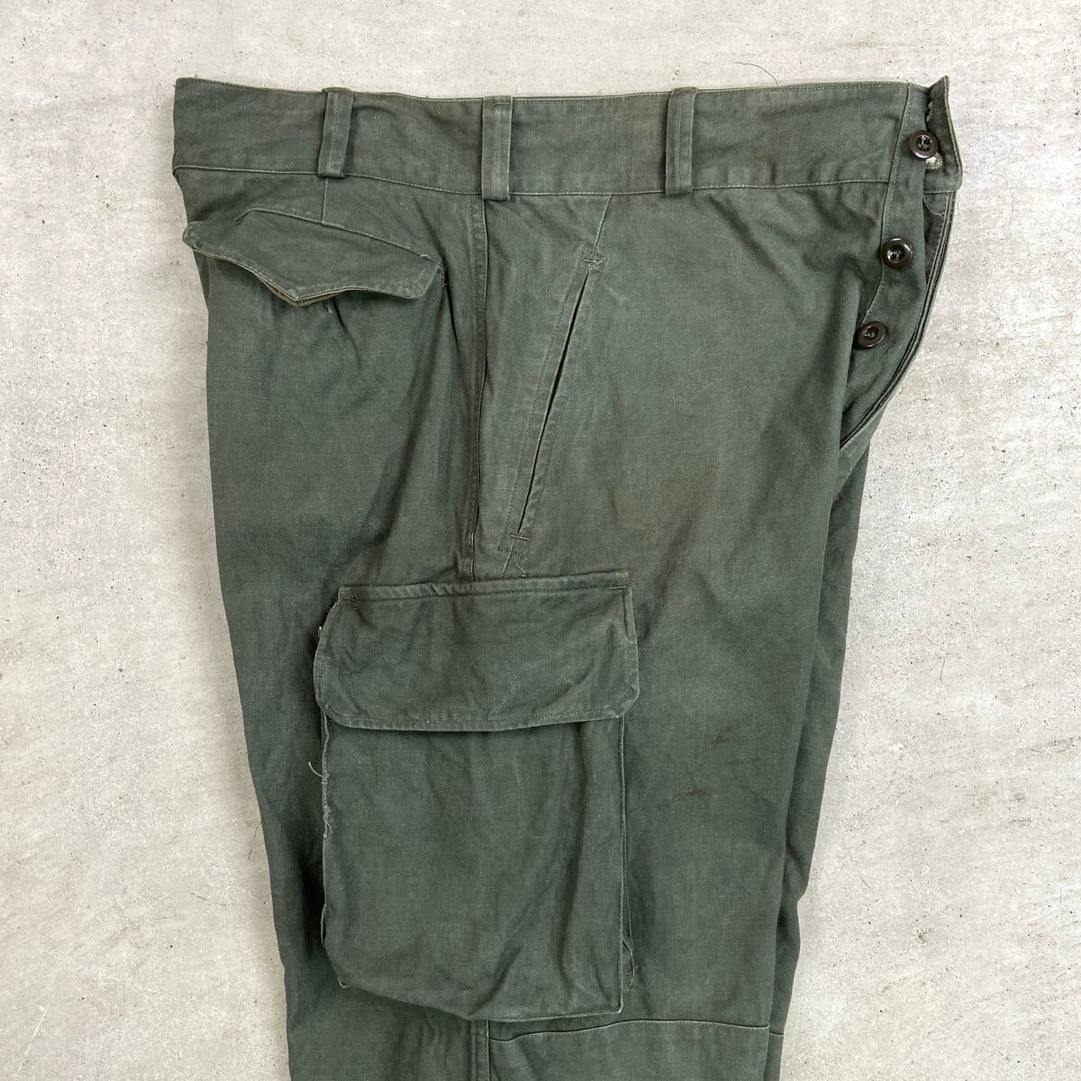 50年代 フランス軍 AIR FORCE M-47 前期型 カーゴパンツ メンズW35相当