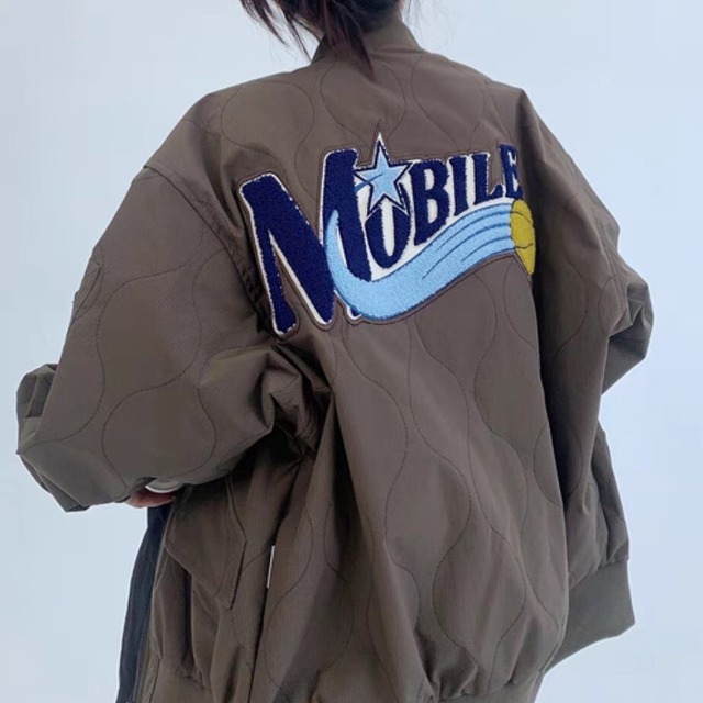 American Retro Embroidery Loose Jacket 124525