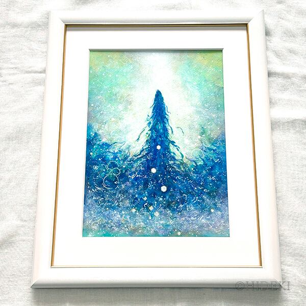 龍神様のヒーリングアート『意志』｜青龍のスピリチュアルアート龍神画