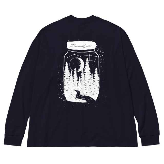 【ziraf×Innocent Lucia】Milky Way Long T NAVY【受注】 Regular Size