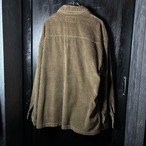 00s QUIKSILVER SALT WATER DENIM太畝コーデュロイジャケット カーキ クイックシルバー
