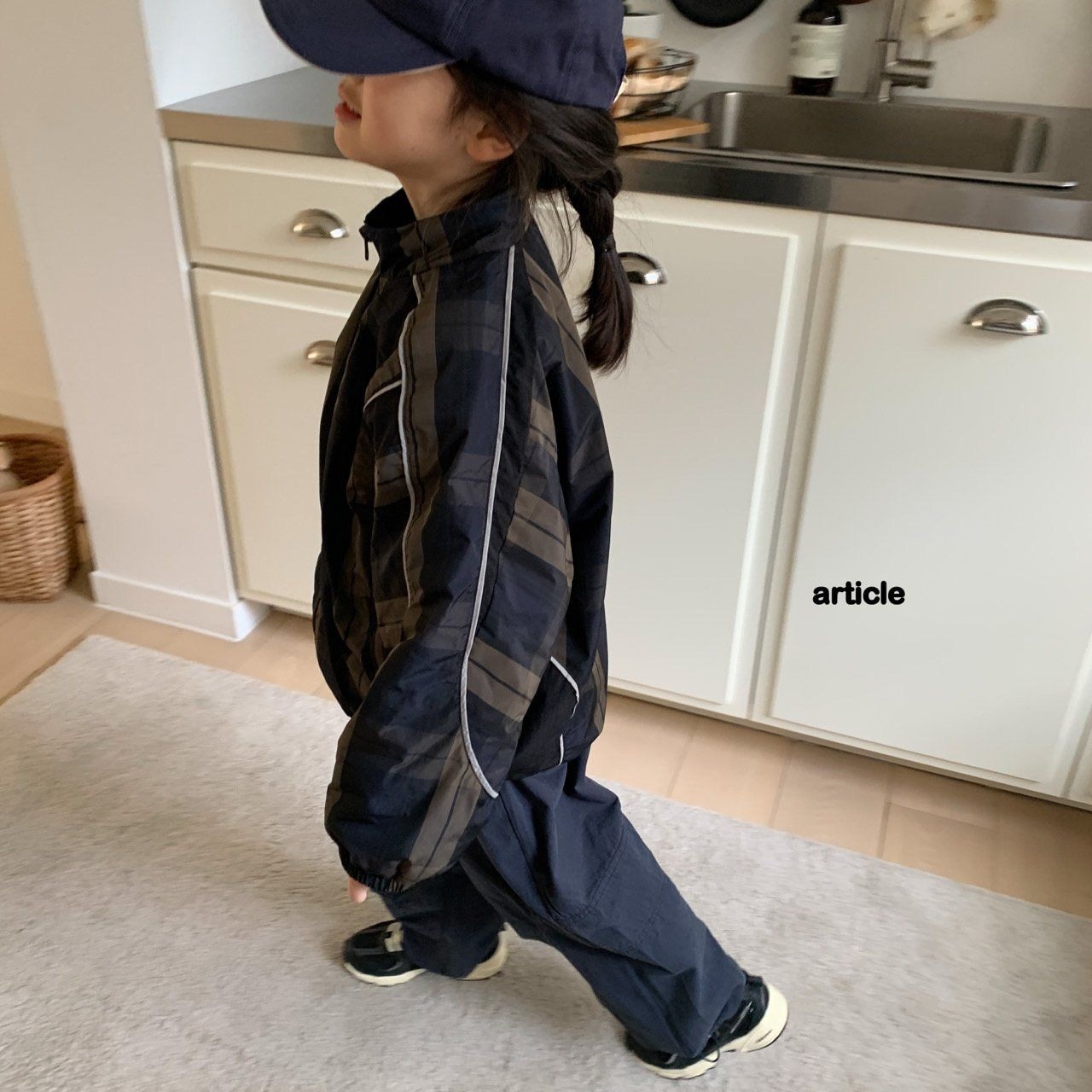 [article] Check Reflective Jumper +fee3 / [아티클] 체크리플렉티브점퍼