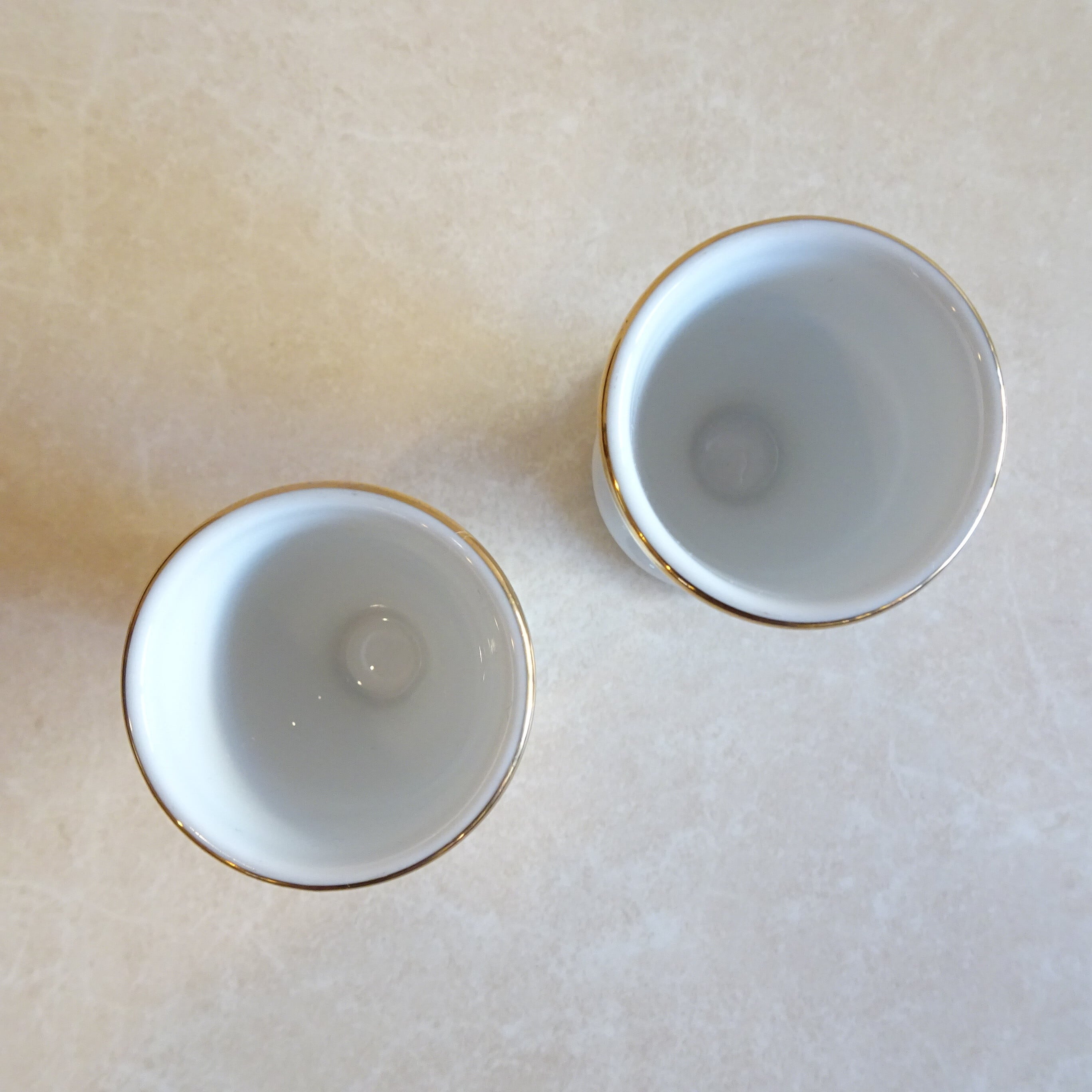 ノリタケ 花柄のエッグスタンド2個セット（A） | 純喫茶家具の村田商會