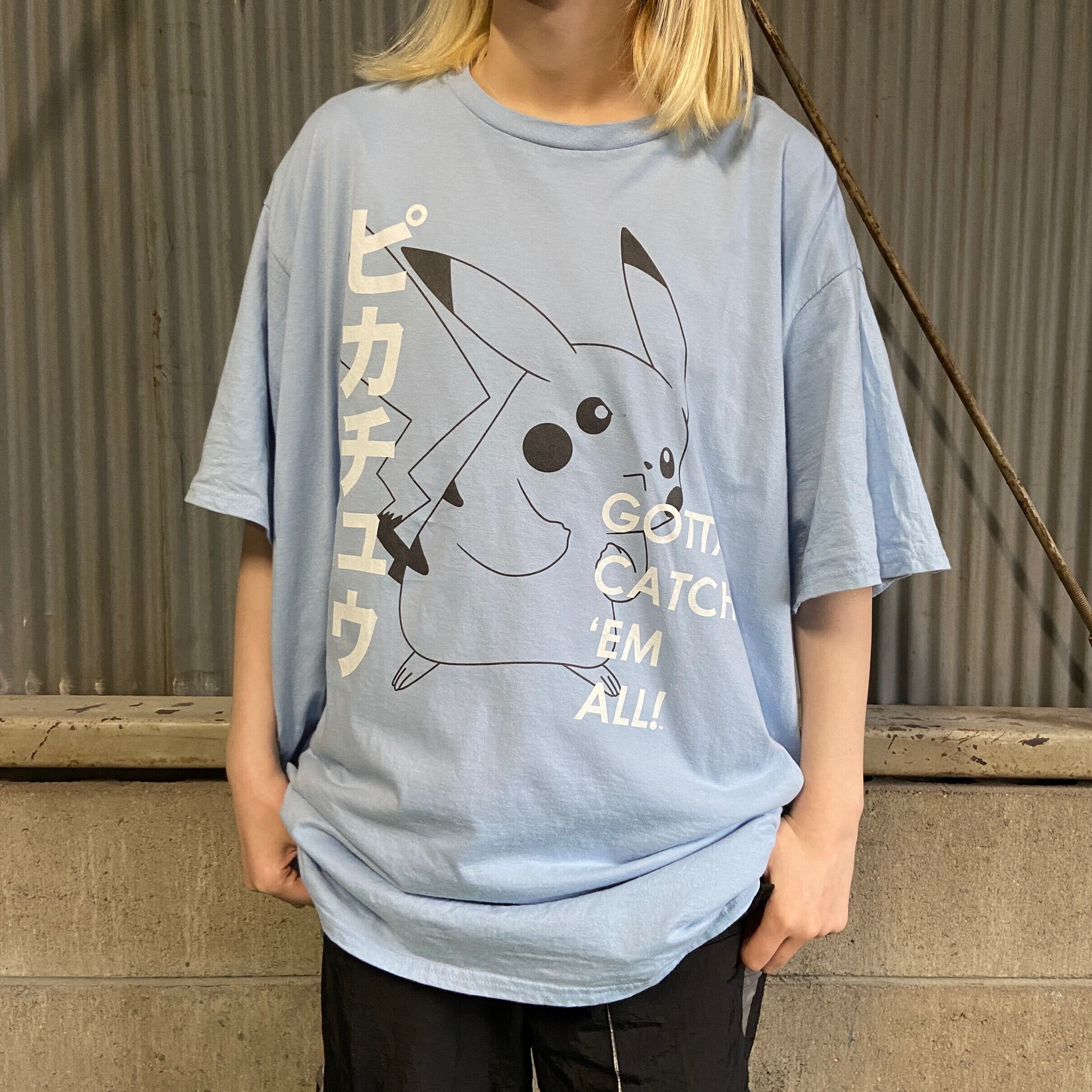 古着 ピカチュウ Tシャツ （ビッグサイズ ポケモン ピカチュウ 