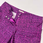 adidas GOLF アディダス ゴルフ 総柄 ショートパンツ ショーツ 4 /パープル/レディース