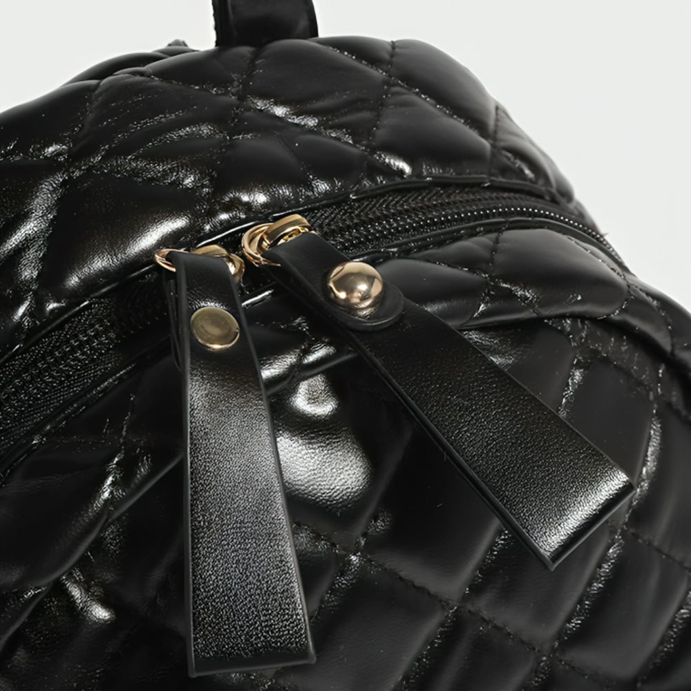 エナメルキルティングリュック・バックパック | 韓国/ワンホン