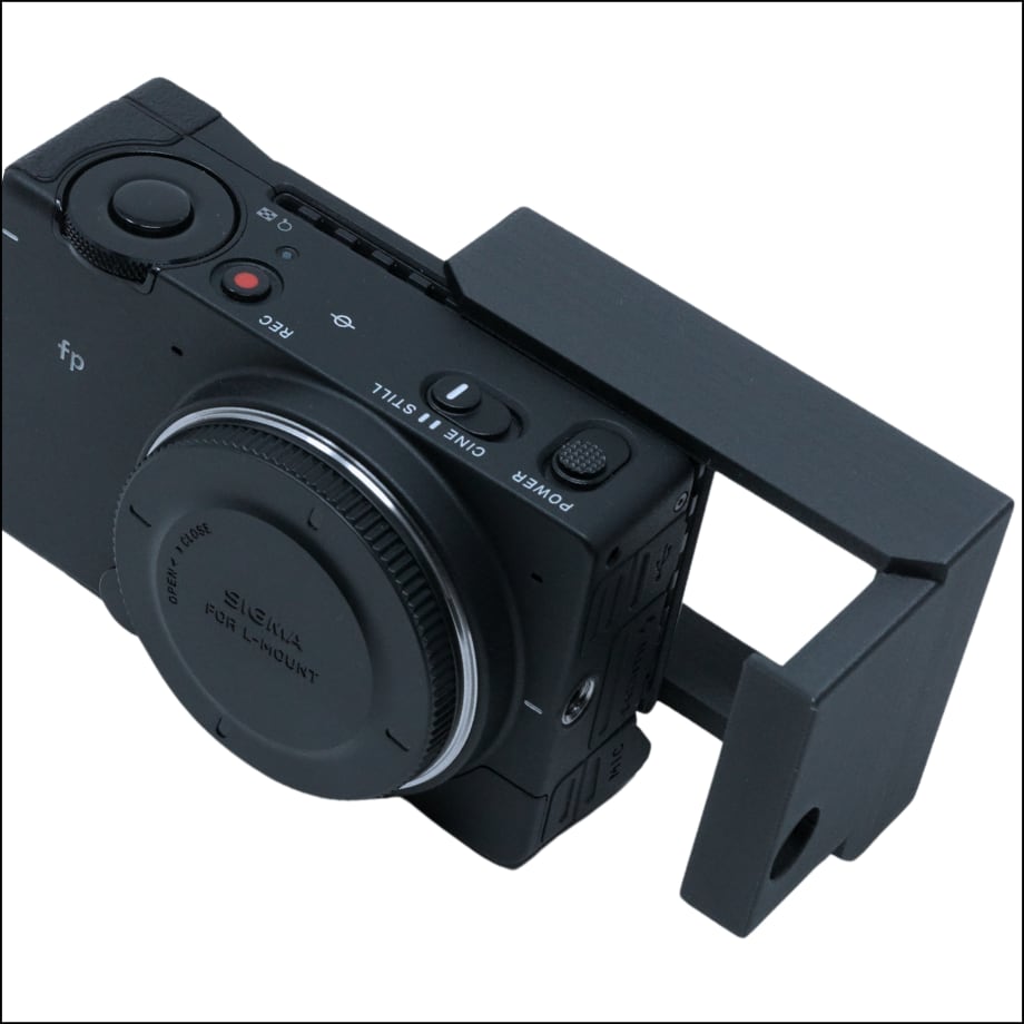 Ver.1】背面液晶ビューファインダー化ブラケットシェード（SIGMA fp