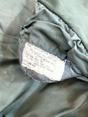 70s USAF MA-1 "J-8279E" FLIGHT JACKET Size MEDIUM