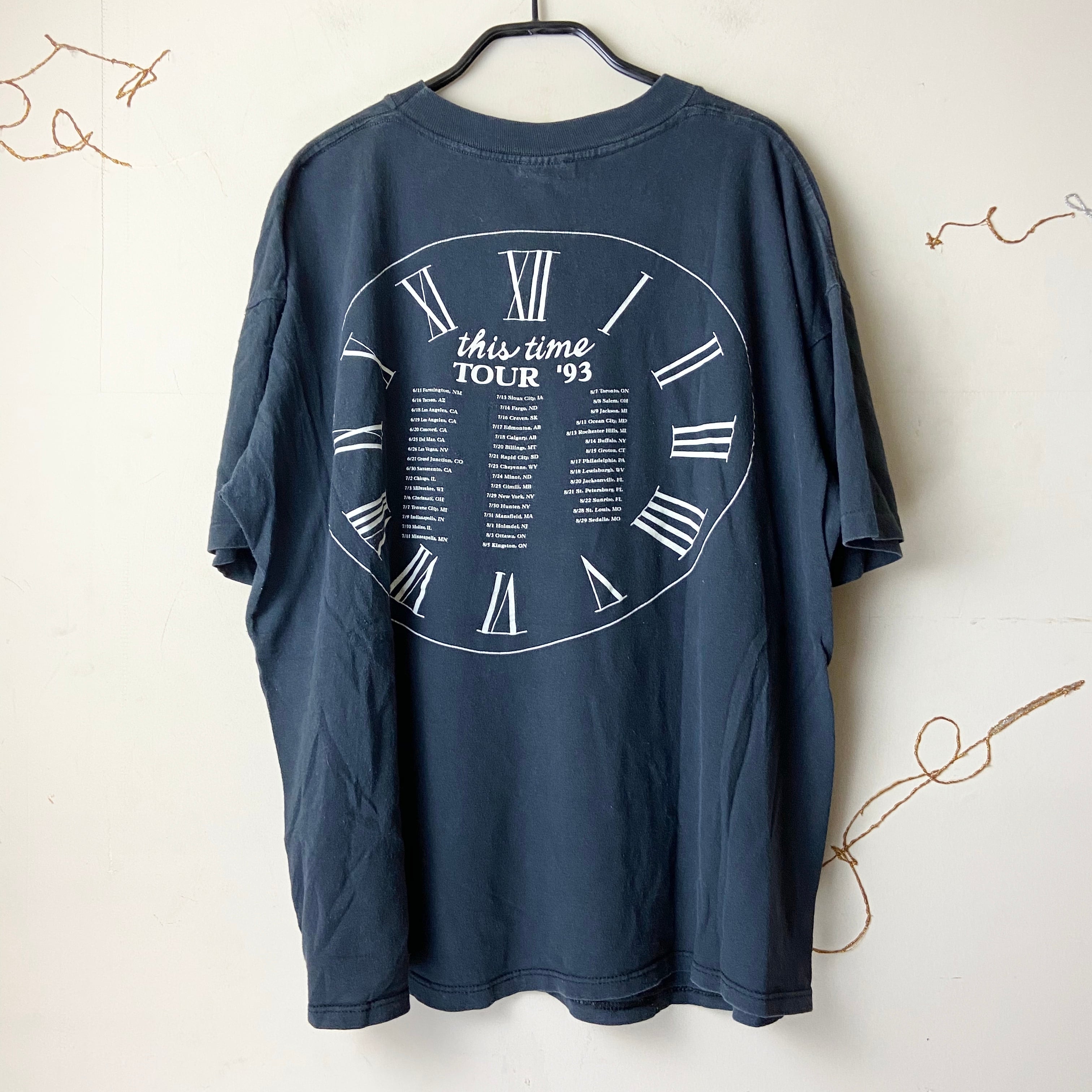 Dwight Yoakam 1993 バンド T シャツ L
