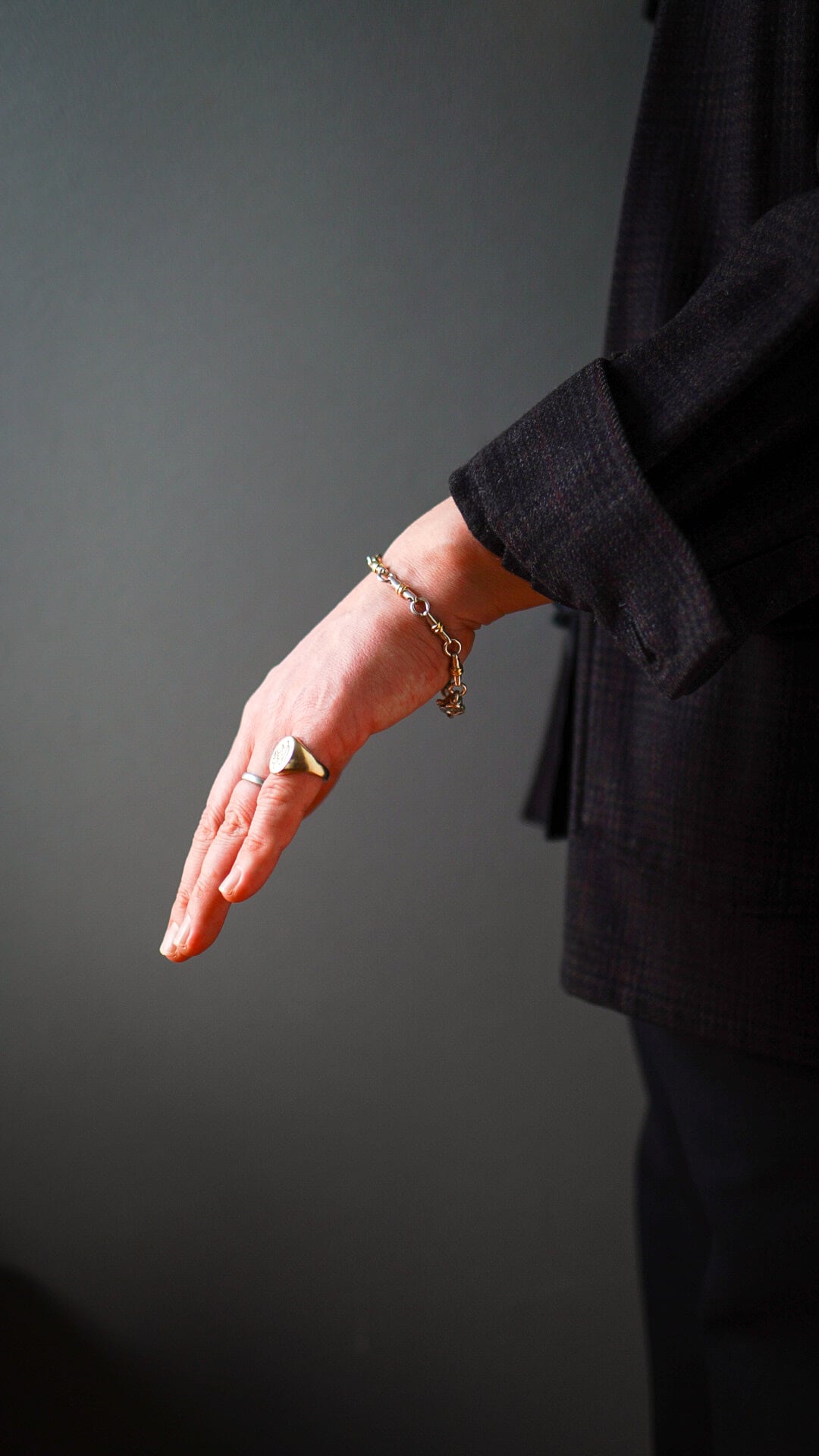 VINTAGE】TIFFANY&Co. ティファニー サークル バー リンク