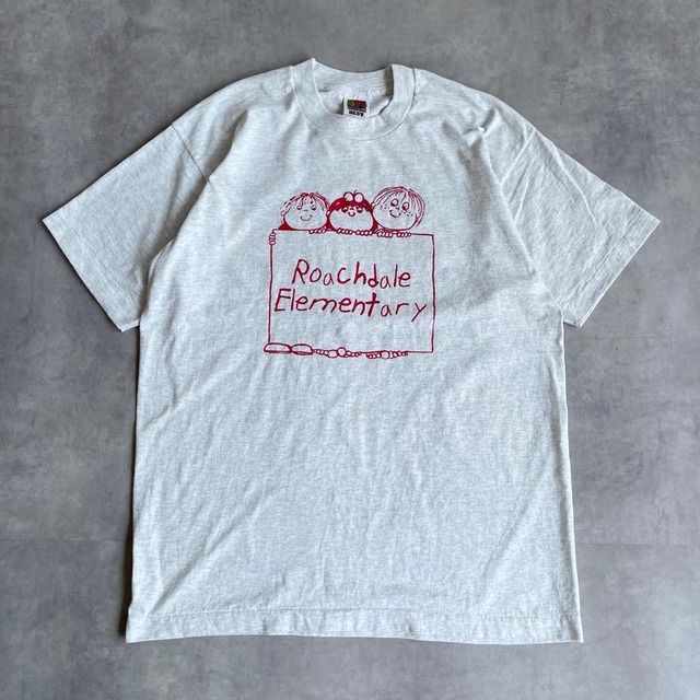 フルーツオブザルーム Tシャツ 古着 90s USA製 L グレー 15838