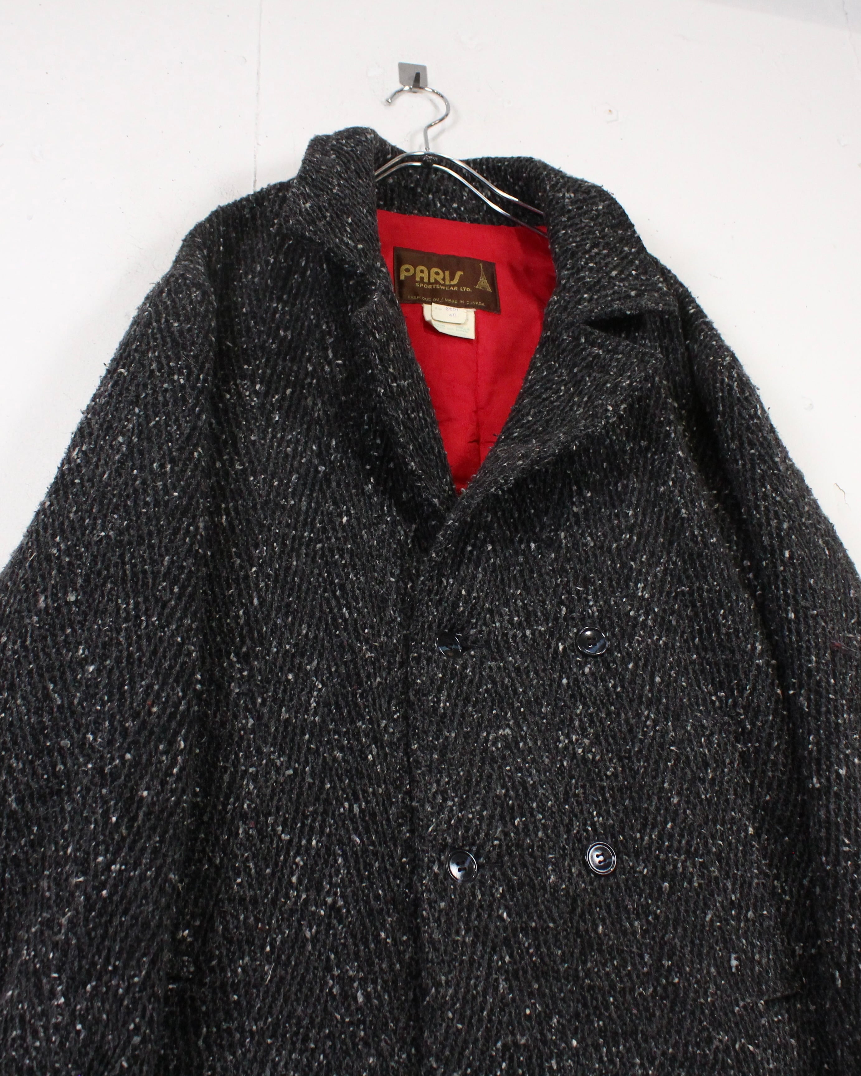 Caka act2】60's〜70's White Nep Vintage Tweed Jacket | Caka(カカ