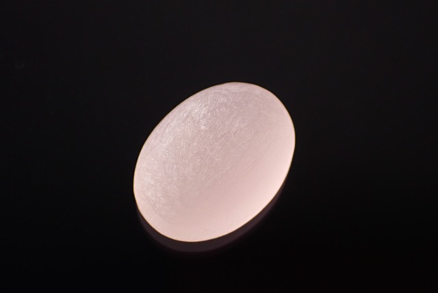 【研磨セット】未研磨ローズクォーツ(原石のみ)　3.16g　[D2-477]