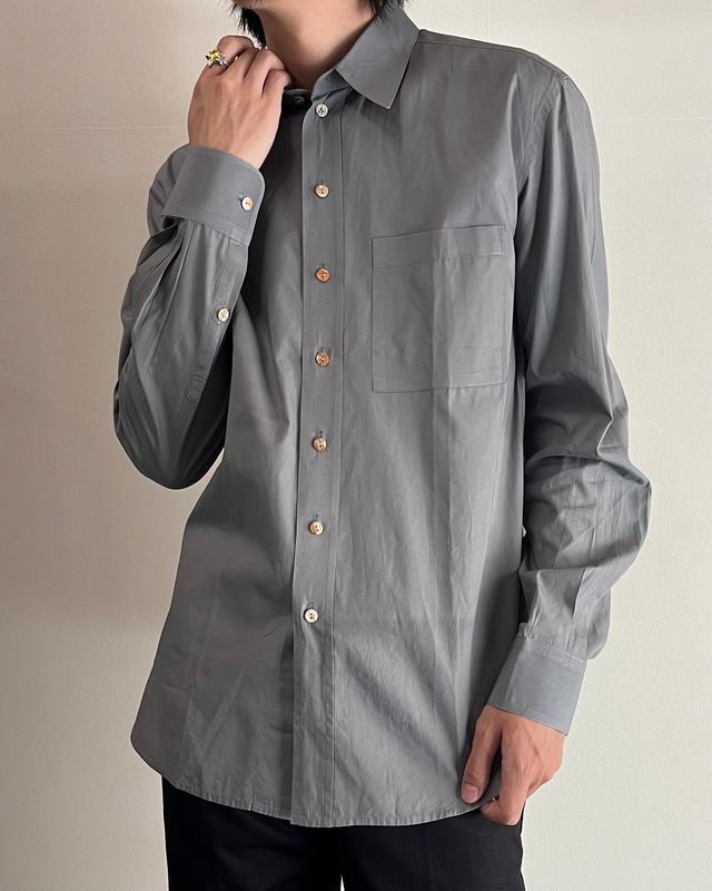 【Jean Paul Gaultier CLASSIQUE】shell button shirt