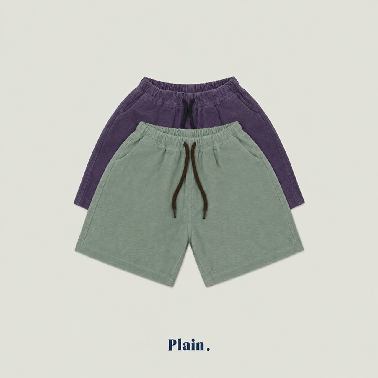 【取寄/韓国直送】Plain.ワンワンバミューダパンツ｜韓国子供服｜26/AT