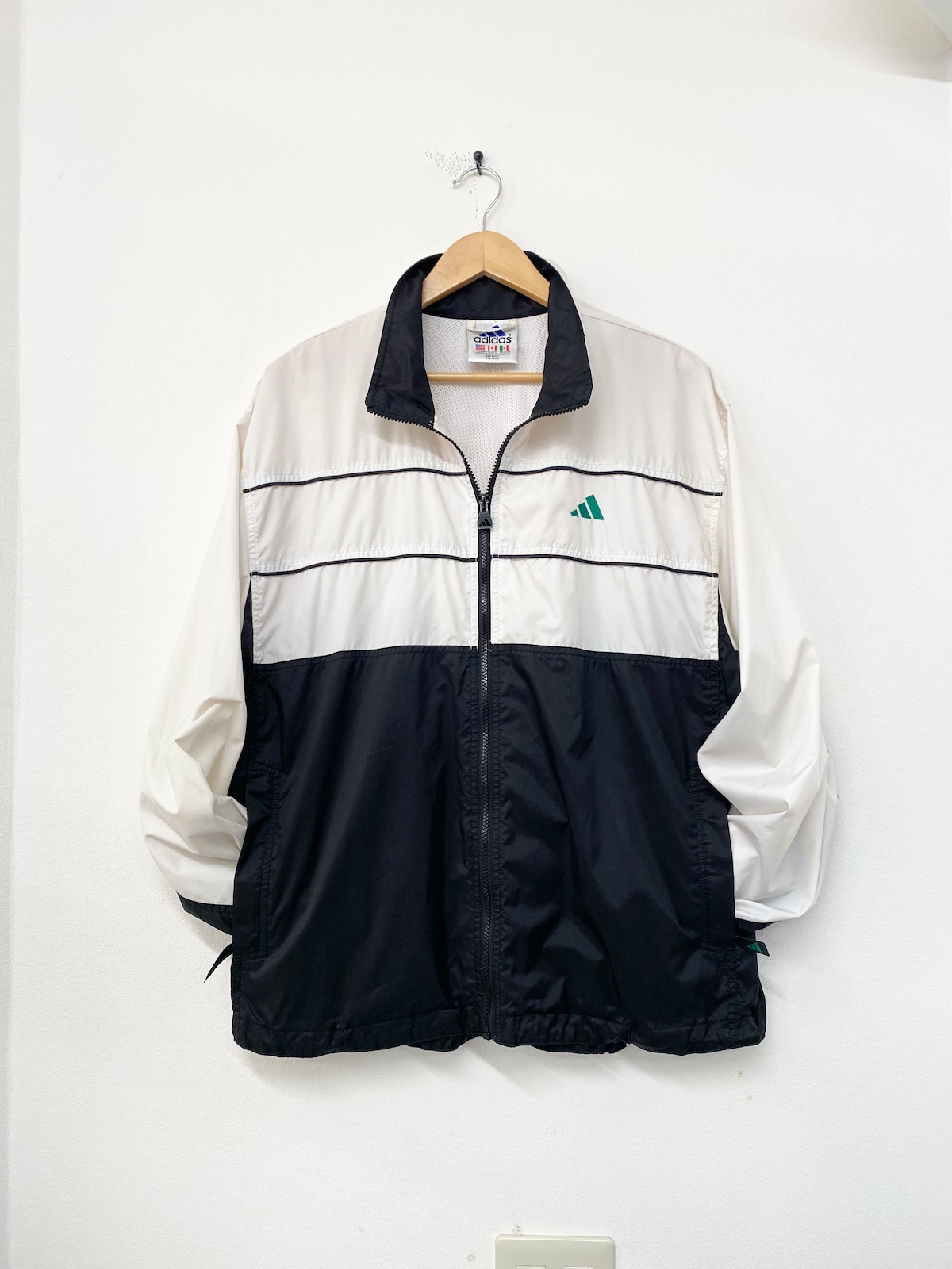 90s Adidas Performance Logo Nylon Track Jacket/L-XL | ACIDHOUSE 