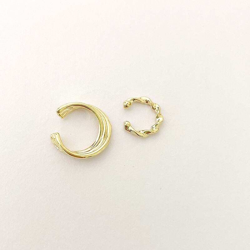 デザインイヤーカフ２点set