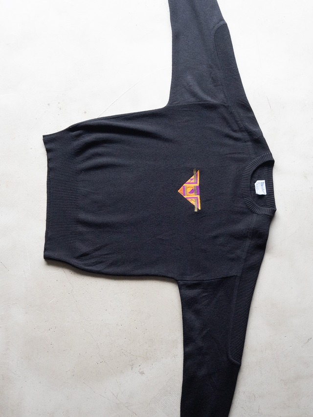 "Meister" '80s vintage Wool acrylic ski knit