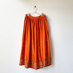 MEXICO Embroidery Long Skirt K220