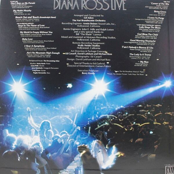 Diana Ross / Diana Ross Live At Caesars Palace [CD4W-7082] - 画像2