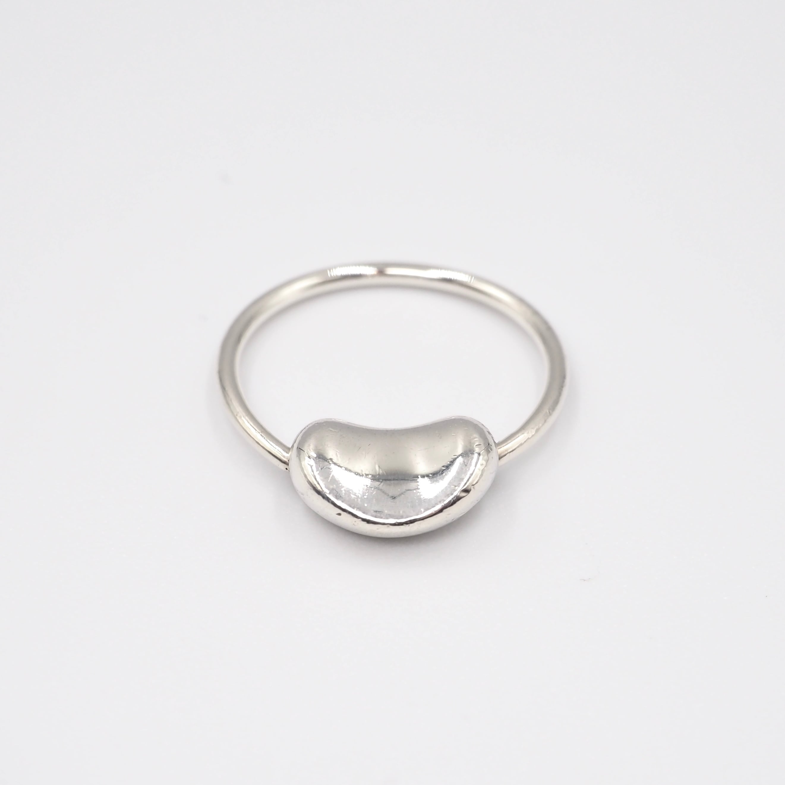 Tiffany&Co.  約10号 エルサペレッティ ビーンリング シルバー925 ティファニー