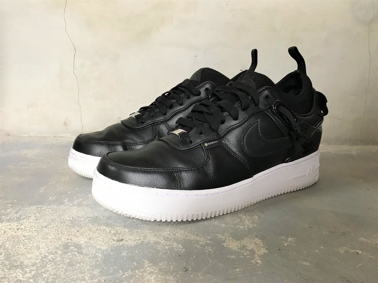 2022 UNDERCOVER × NIKE AIR FORCE1 LOW SP BLACK/WHITE