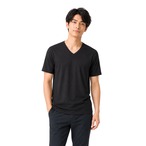 予約 メンズ Ｖネック Ｔシャツ 半袖 無地 薄手 ストレッチ インナー トップス カットソー 夏 大きいサイズ Ｍから5XL スポーツ 部屋着 ビジネス カジュアル cw-a-6736