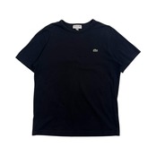 LACOSTE ラコステ スリムフィット 半袖 Tシャツ FR 4 US M /ブラック系 メンズ