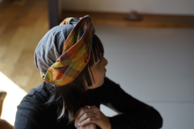 turbou -遠州綿紬 ガーベラ ワイヤーリボン