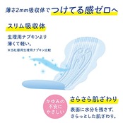 ナチュラ さら肌さらり コットン100% 軽やか 吸水パンティライナー 5cc 17cm 64枚 【大容量】