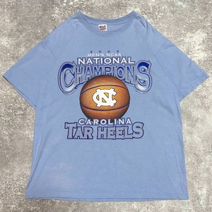 ノースカロライナ大学 2005 NCAA チャンピオン Tシャツ anvil