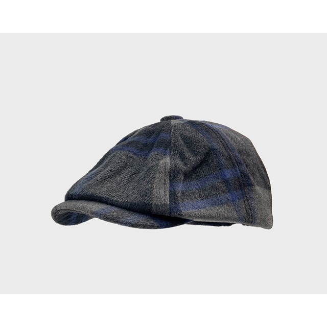 check pattern hunting cap　チェック柄デザインハンチング帽　J1447