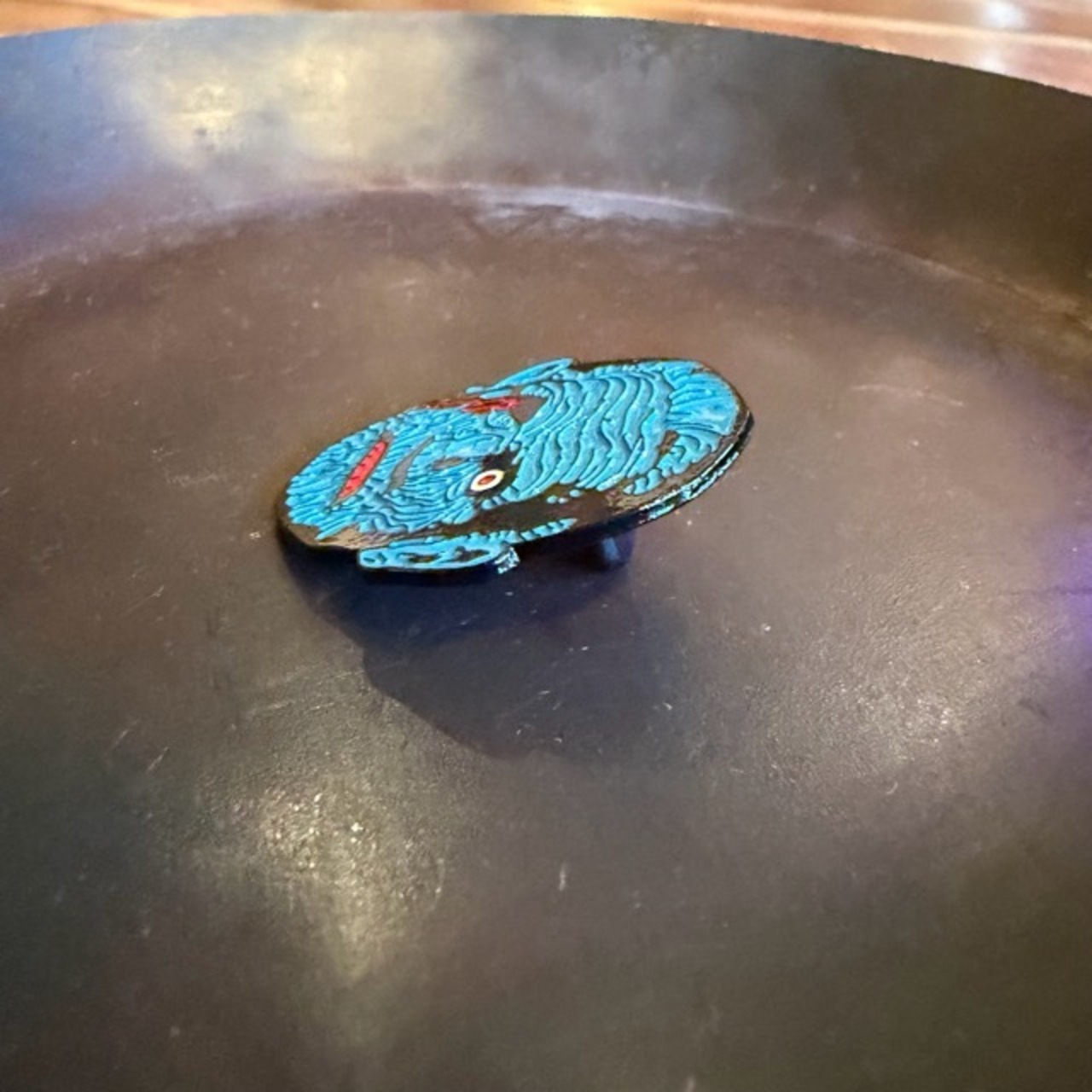TOPANGA Jewelry Pin Brooch "Horror F"　ピンブローチ　ホラー　ジャケット　キャップ　プレゼント　プチギフト　
