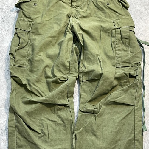 60s アメリカ軍実物 67年製造 M-65 フィールドパンツ R-M w35 詳細写真3