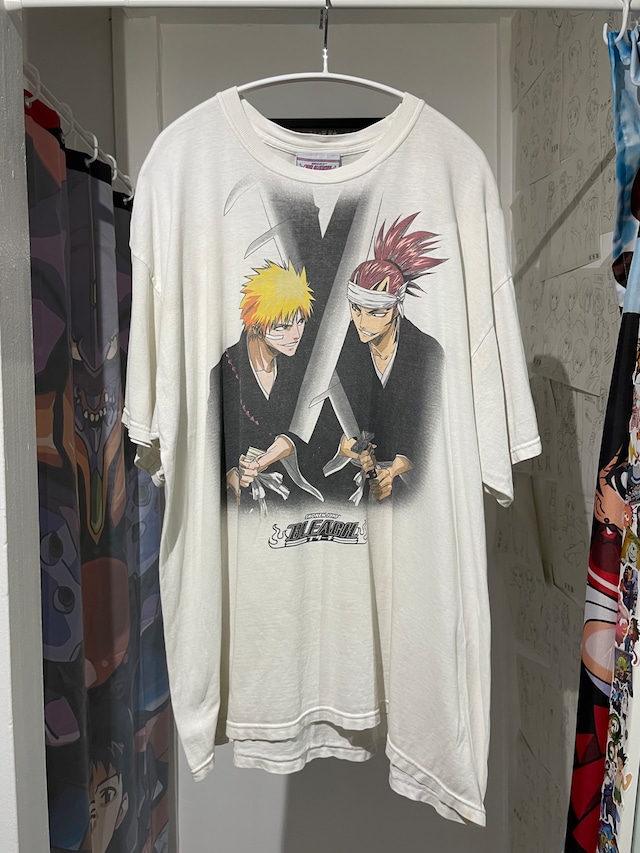 海外公式】 bleach Tシャツ ブリーチ ジャンプ 黒崎一護 阿散井恋次 