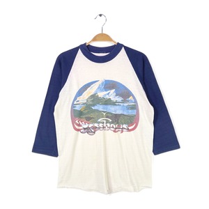 80s イエス ヴィンテージTシャツ イエスショウズ プログレシッブロックTシャツ YESSHOWS メンズM相当 古着 @AAD1034