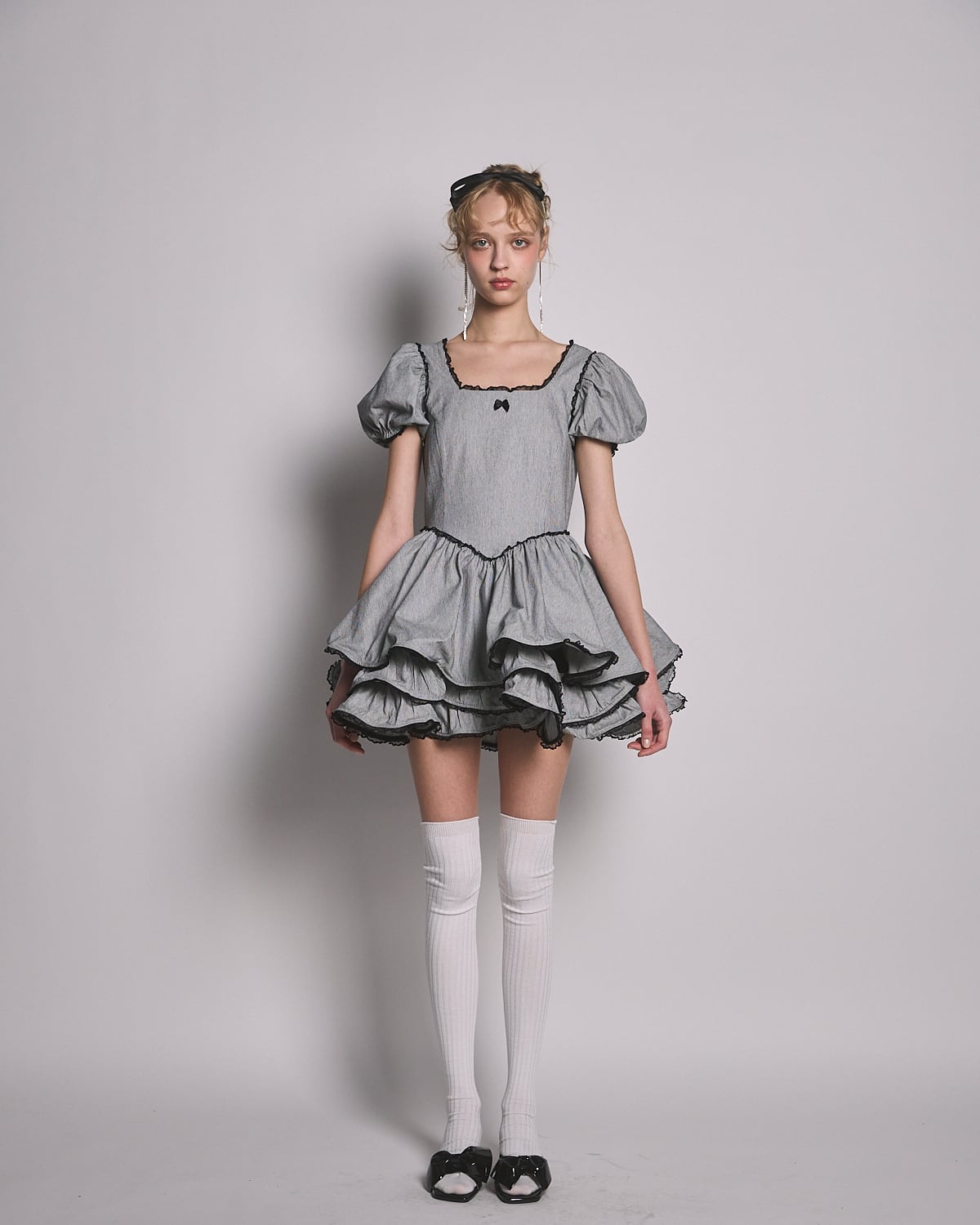 S/S デニムフリルワンピース | lilLilly official webstore