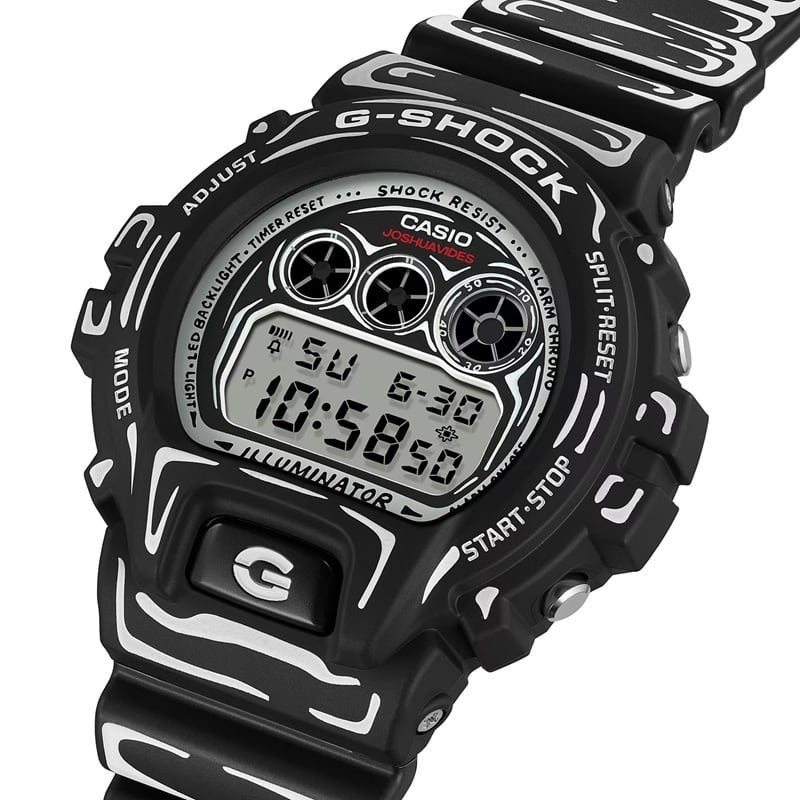 【新品未使用】カシオGショックJoshuaVidesDW-6900JV-1JR 限定品☆カシオ G-SHOCK DW-6900JV-1JR Joshua Vides ジョシュア