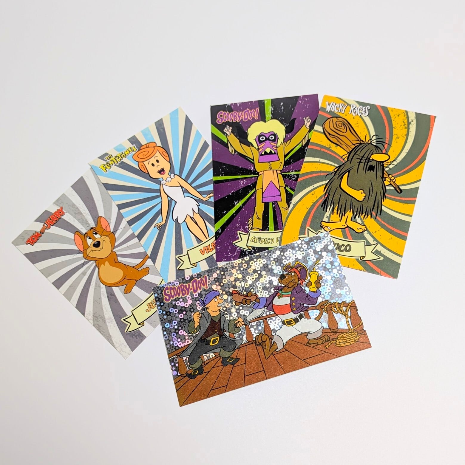 ☆送料無料！☆ 1994年製 【 Hanna Barbera Classics CARTOON NETWORK 】ハンナバーベラ キャラクター トレーディング コレクション /トレーディングカード 単品 （1個= 5CARDS入）〚アメリカン雑貨 アメトイ〛