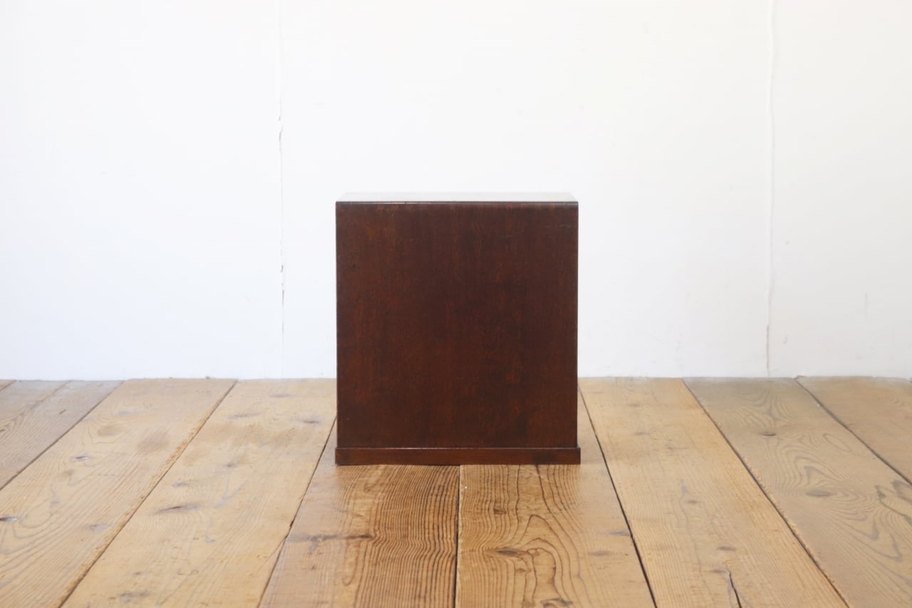 レトロ 卓上 小引き出し 抽斗 5杯 収納 小物入れ レターケース 閂式 B5