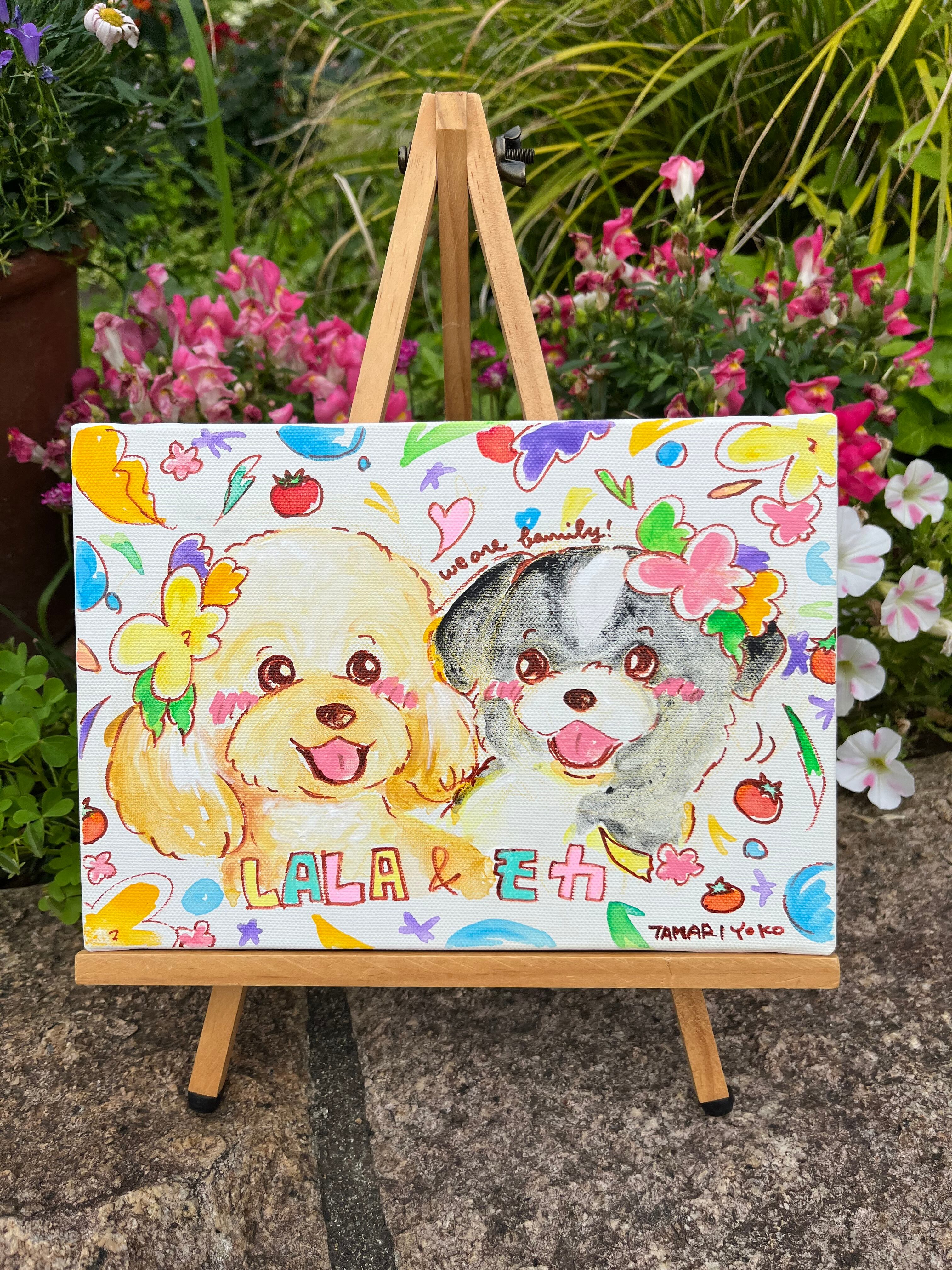 【キャンバスS】コンパクトで飾りやすい＆送りやすい作品