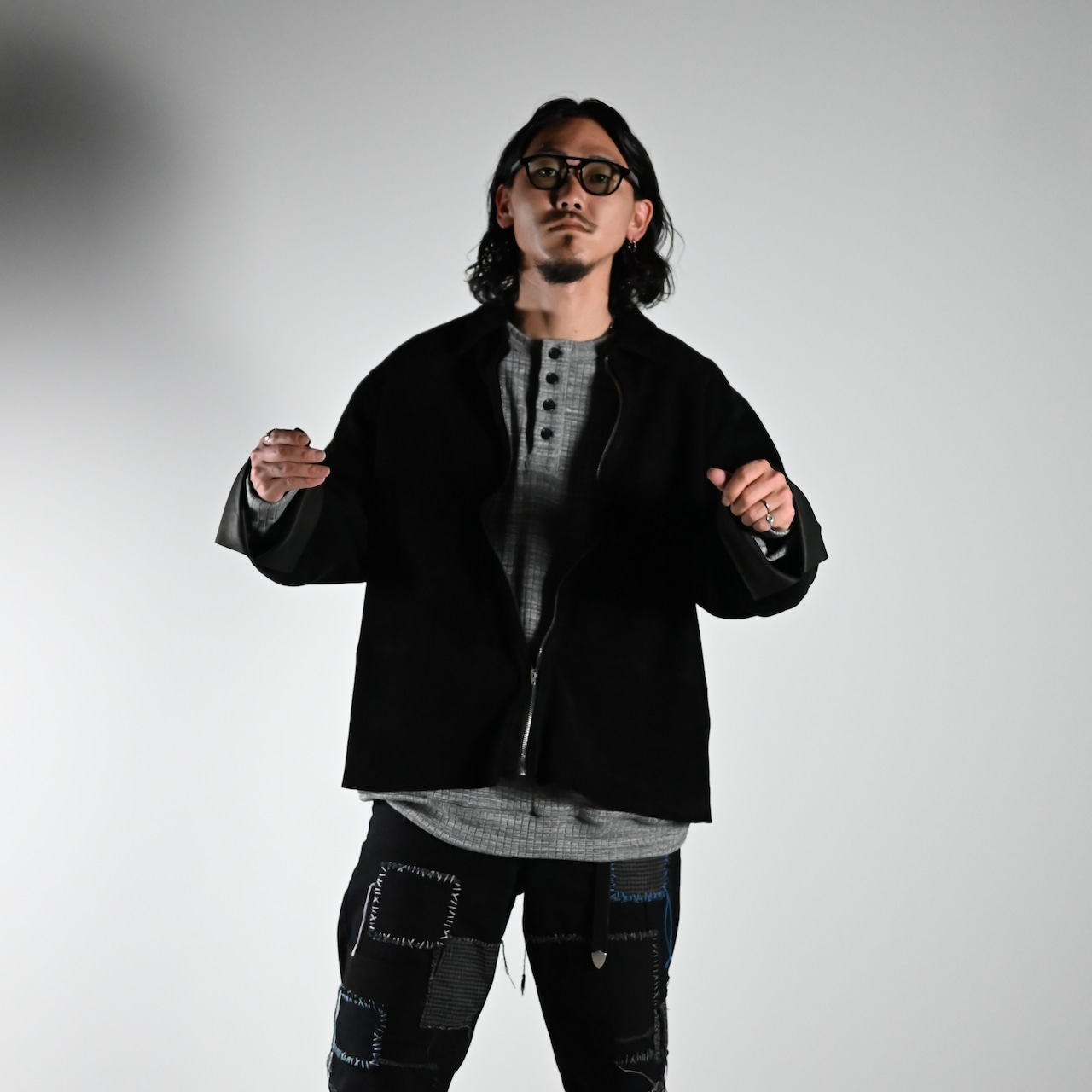 barbell object(バーベルオブジェクト)再入荷、leather jktコーディネート