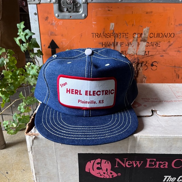 Vintage "Purina Hi Pro" Corduroy Trucker Hat Deadstock by Stylemaster