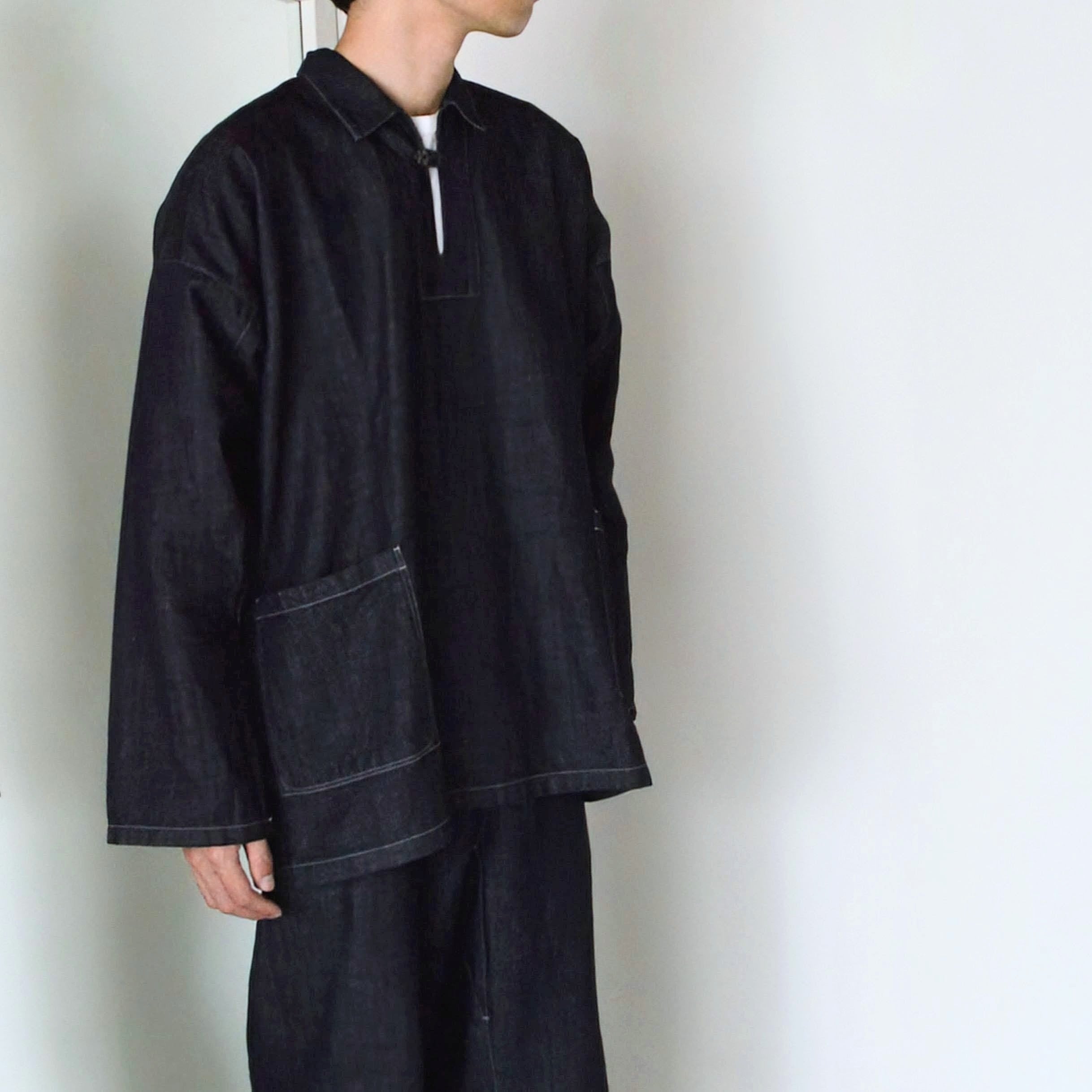 【RESTOCK】MITTAN / SH-150 OC大麻ライトオンスデニムプルオーバー